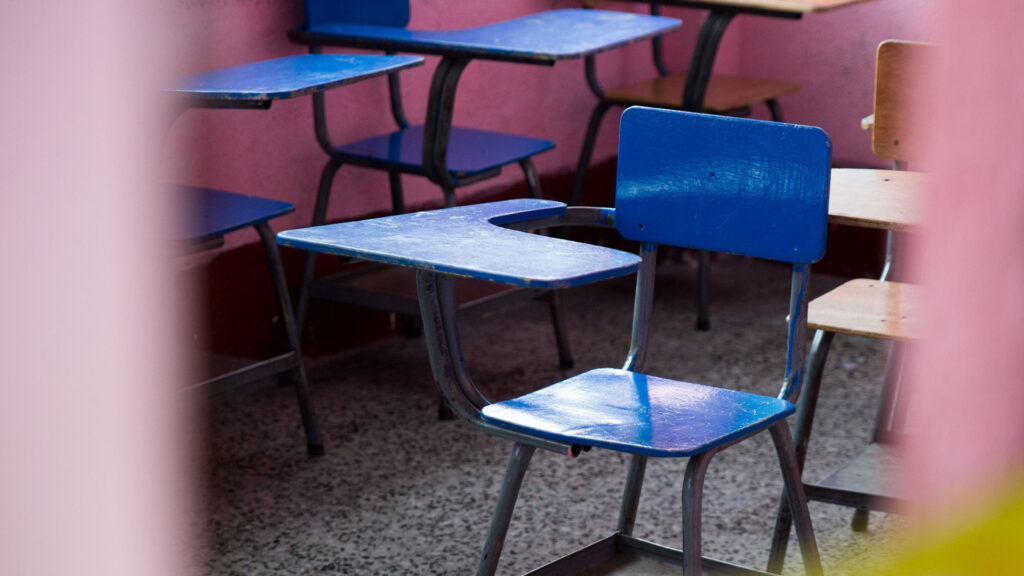 Empty desk