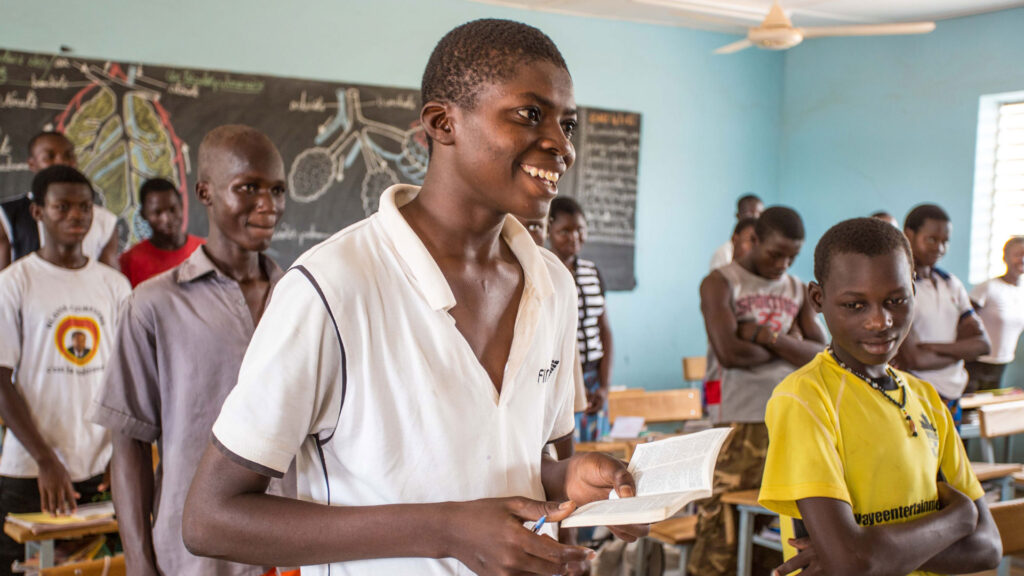 Classroom in Burkina Faso
