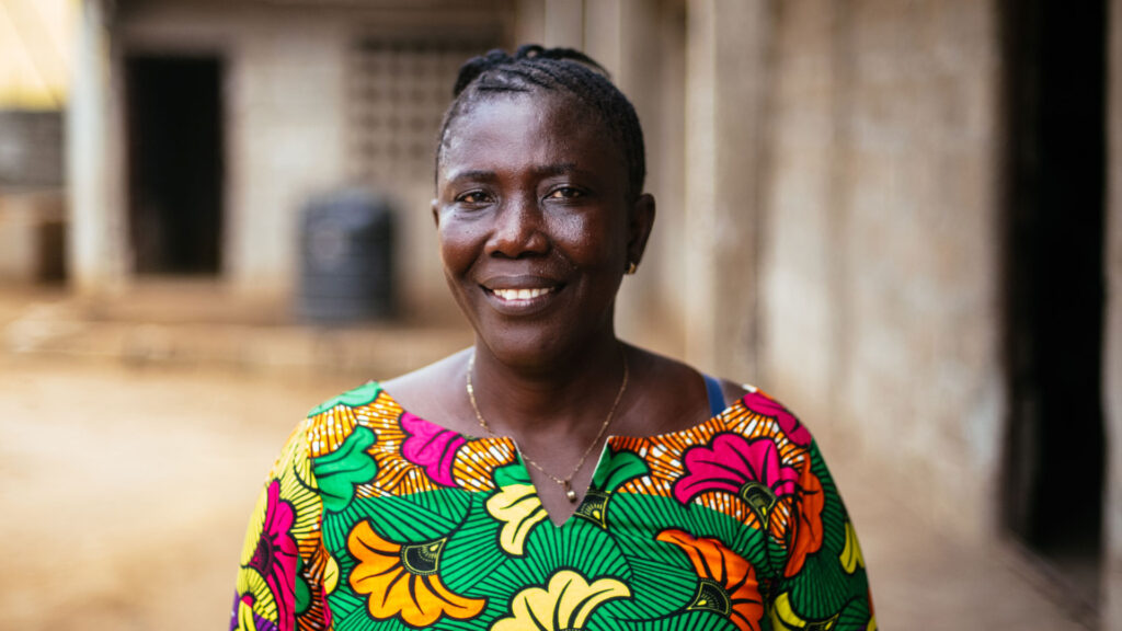 School owner in Sierra Leone